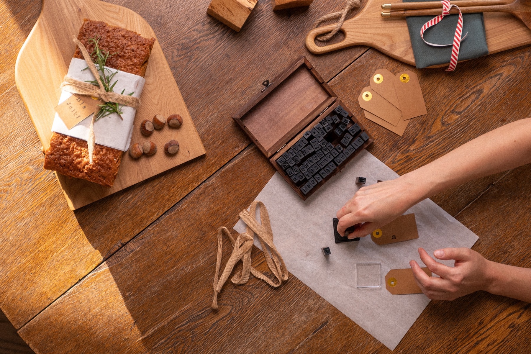 Przygotowanie prezentu.