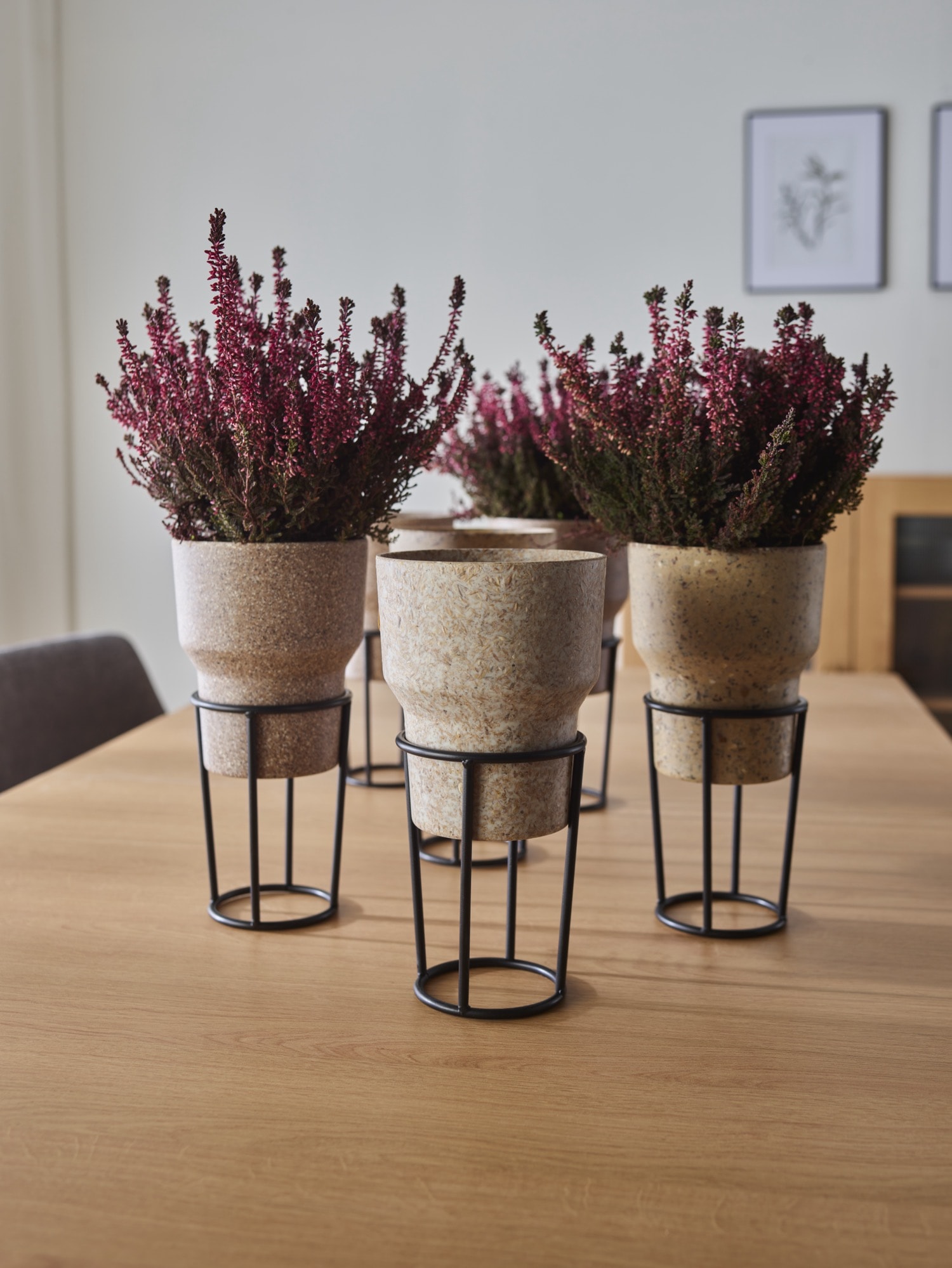 Ceramiczne wazony.