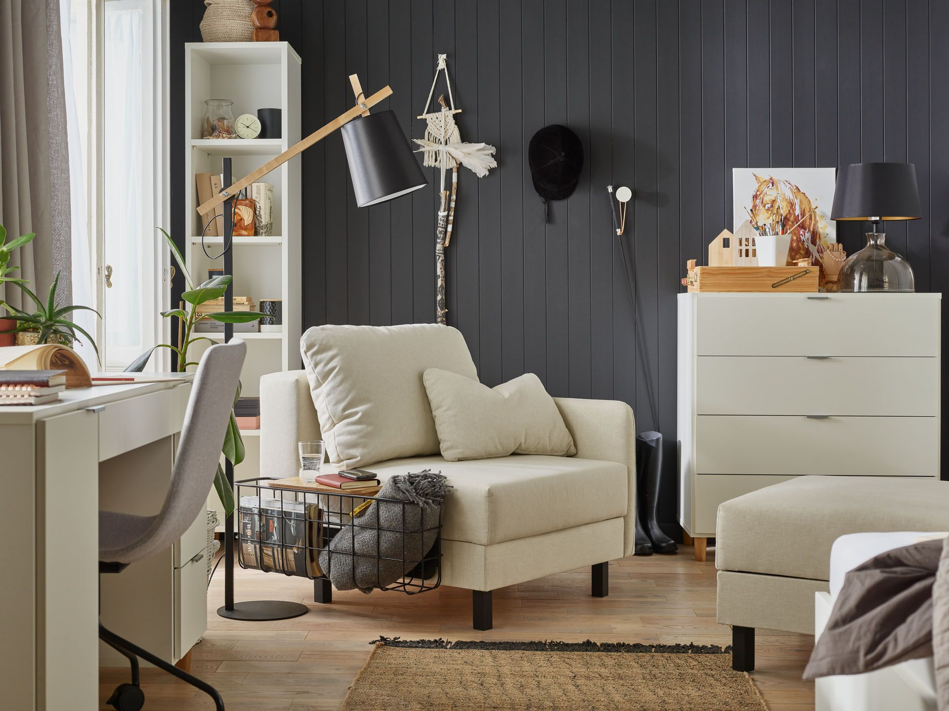 Sprytne rozwiązania w aranżacji małego pokoju