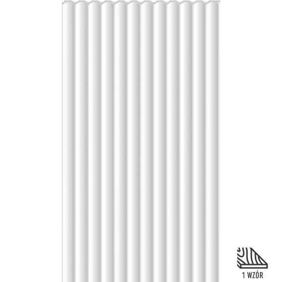Lamele ścienne Linerio XS-Line Wave
