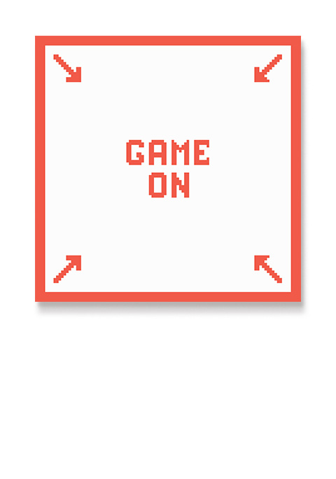 Game On czerwona