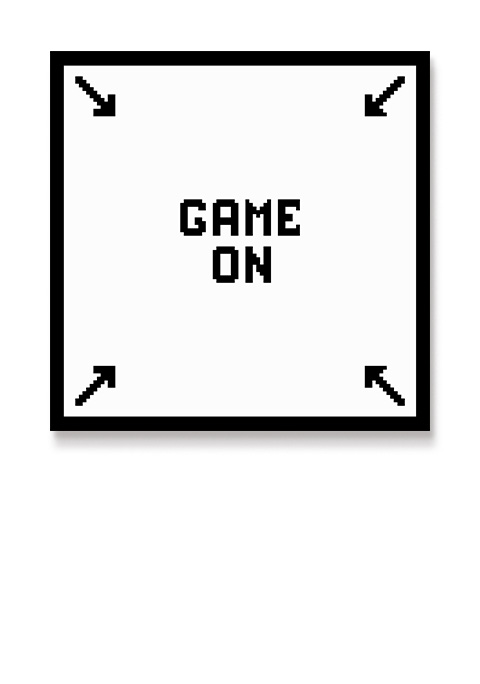 Game On czarna