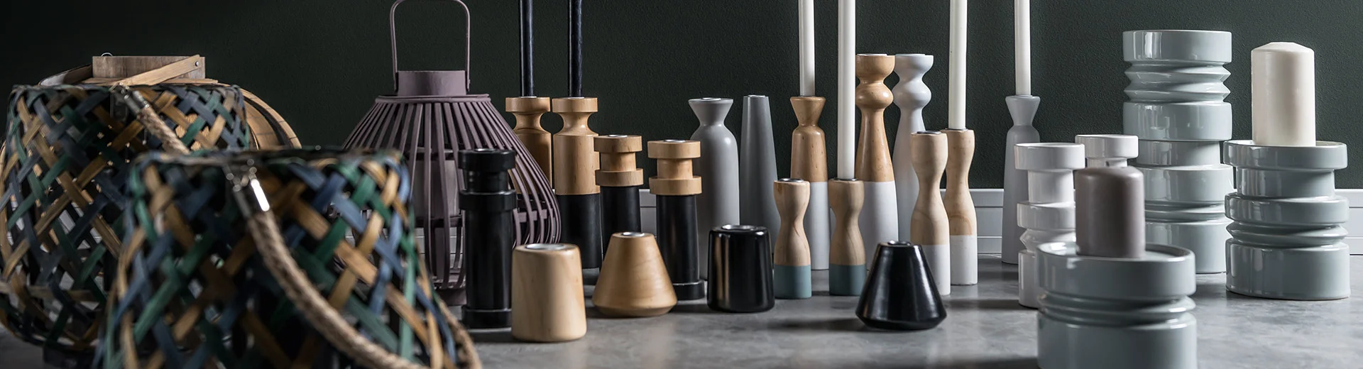 Świeczniki i lampiony