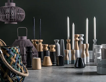 Świeczniki i lampiony