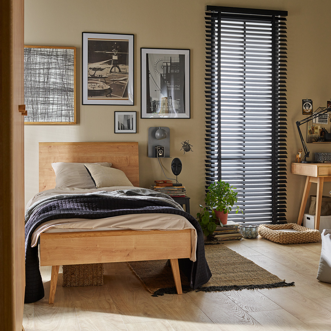 Single bed with a flat top Nature | VOX