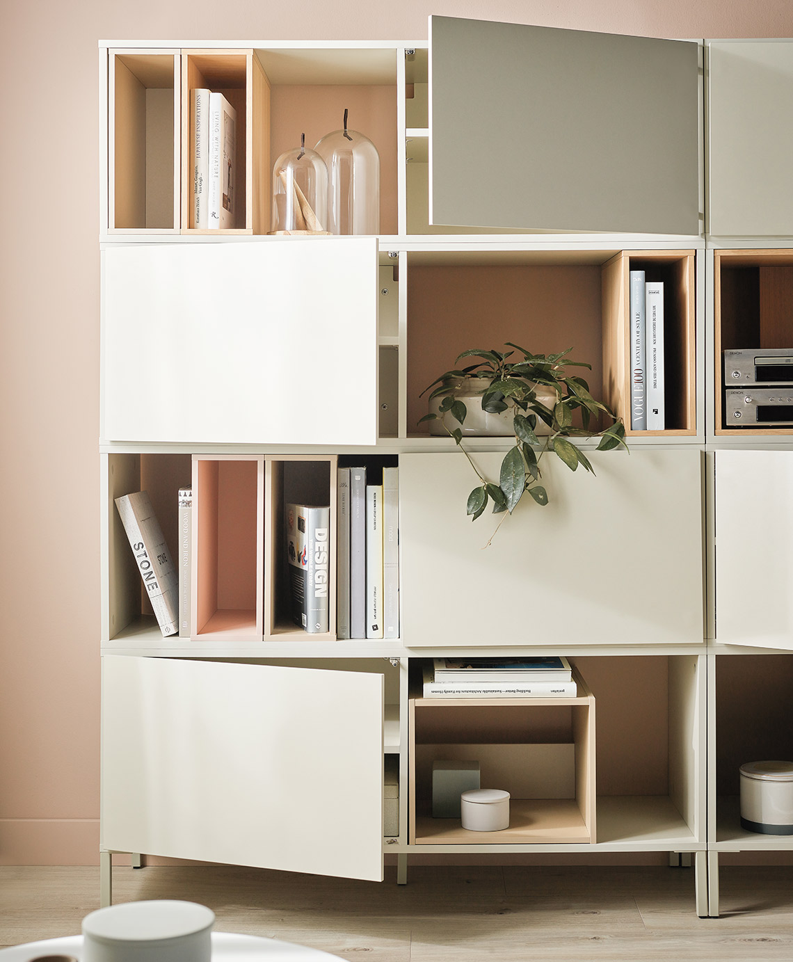Bibliothèque Into agencement