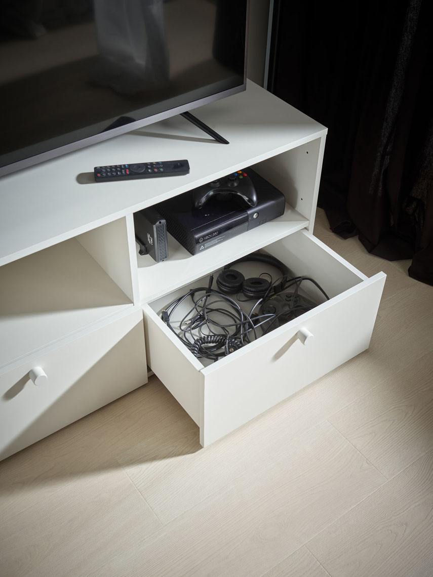 meuble TV large Reli agencement