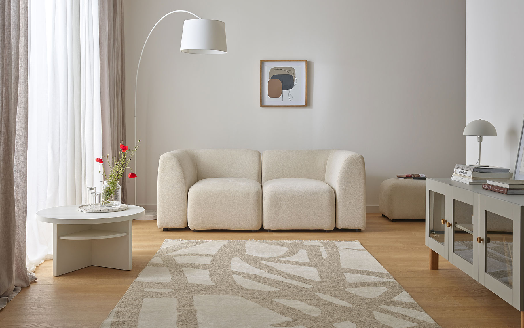 JOUNALSTANDARDFURNITURE＿PSF SOFA 2SEATER Nui 2-seater sofa II | VOX