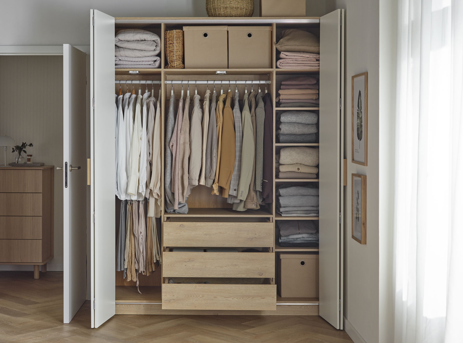 Armoire De Rangement Souple Alpha - 75 X 50 X 160 Cm - Sans Marque
