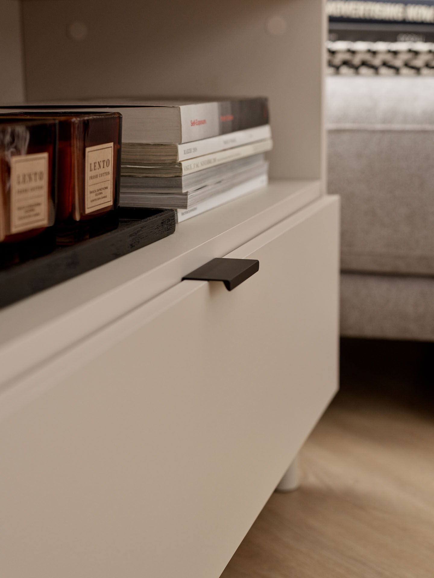 TV unit 180 with functional slat Simple | VOX