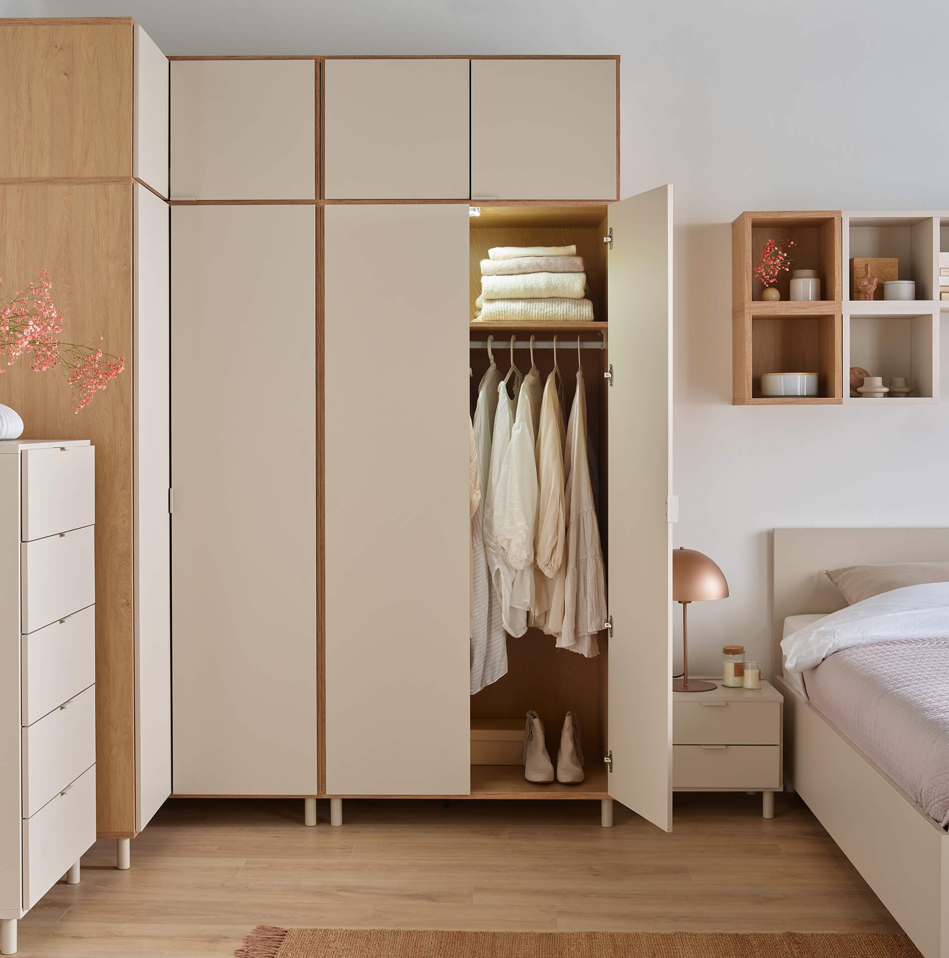 2-door wardrobe Simple | VOX