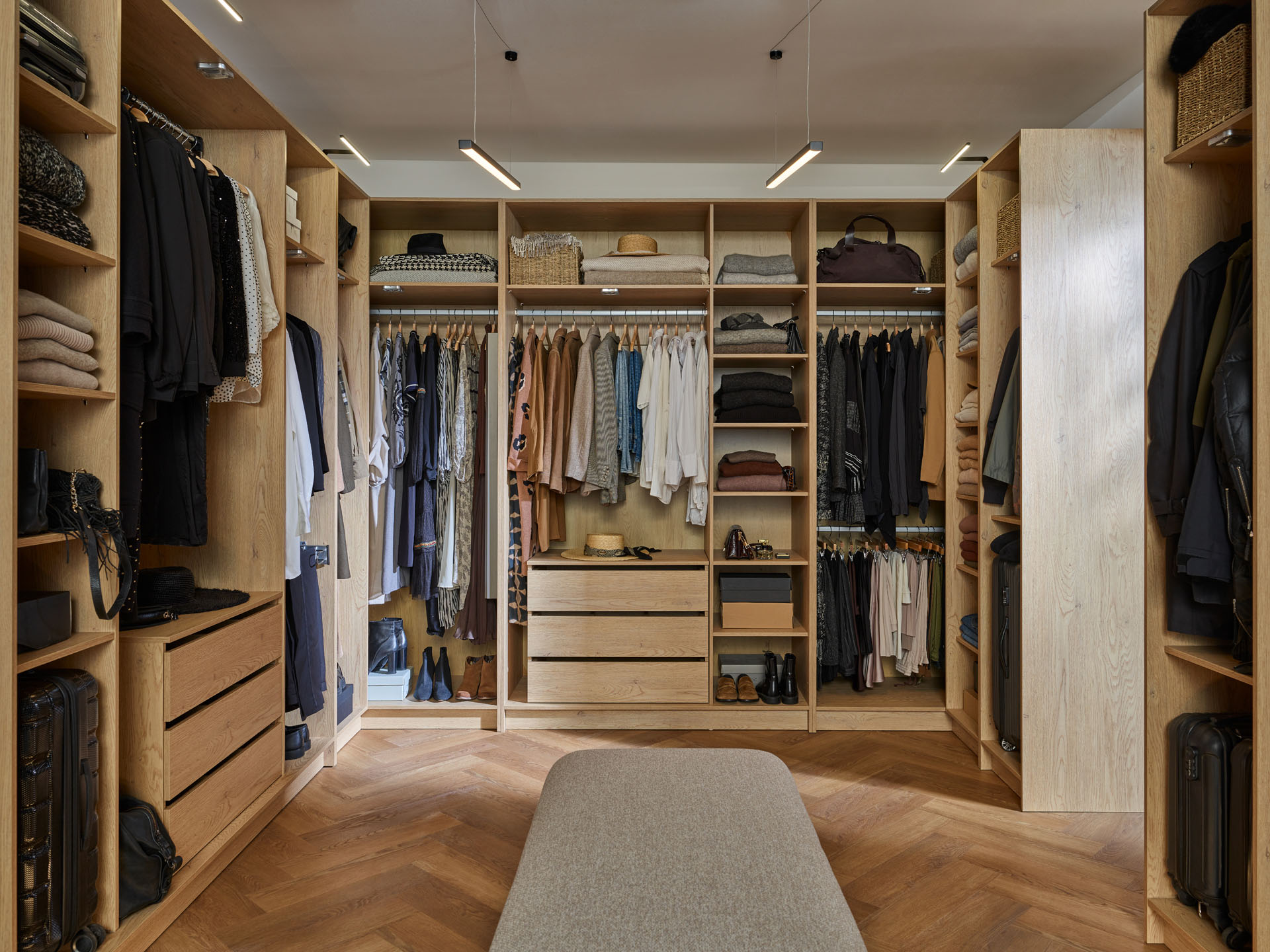 Open wardrobe 175x225 Stor | VOX