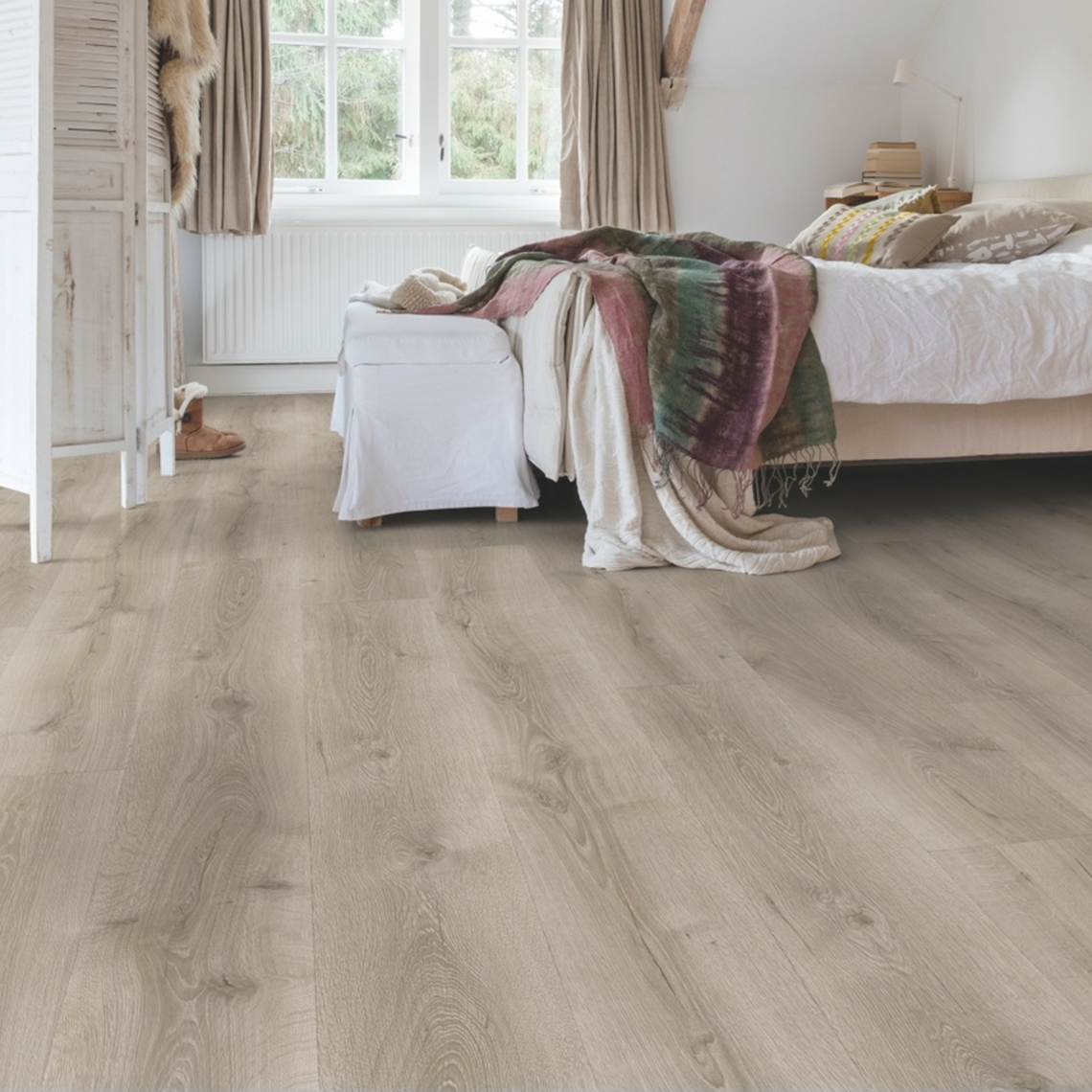 Panele podłogowe QUICK STEP Majestic wodoodporne Dąb Pustynny