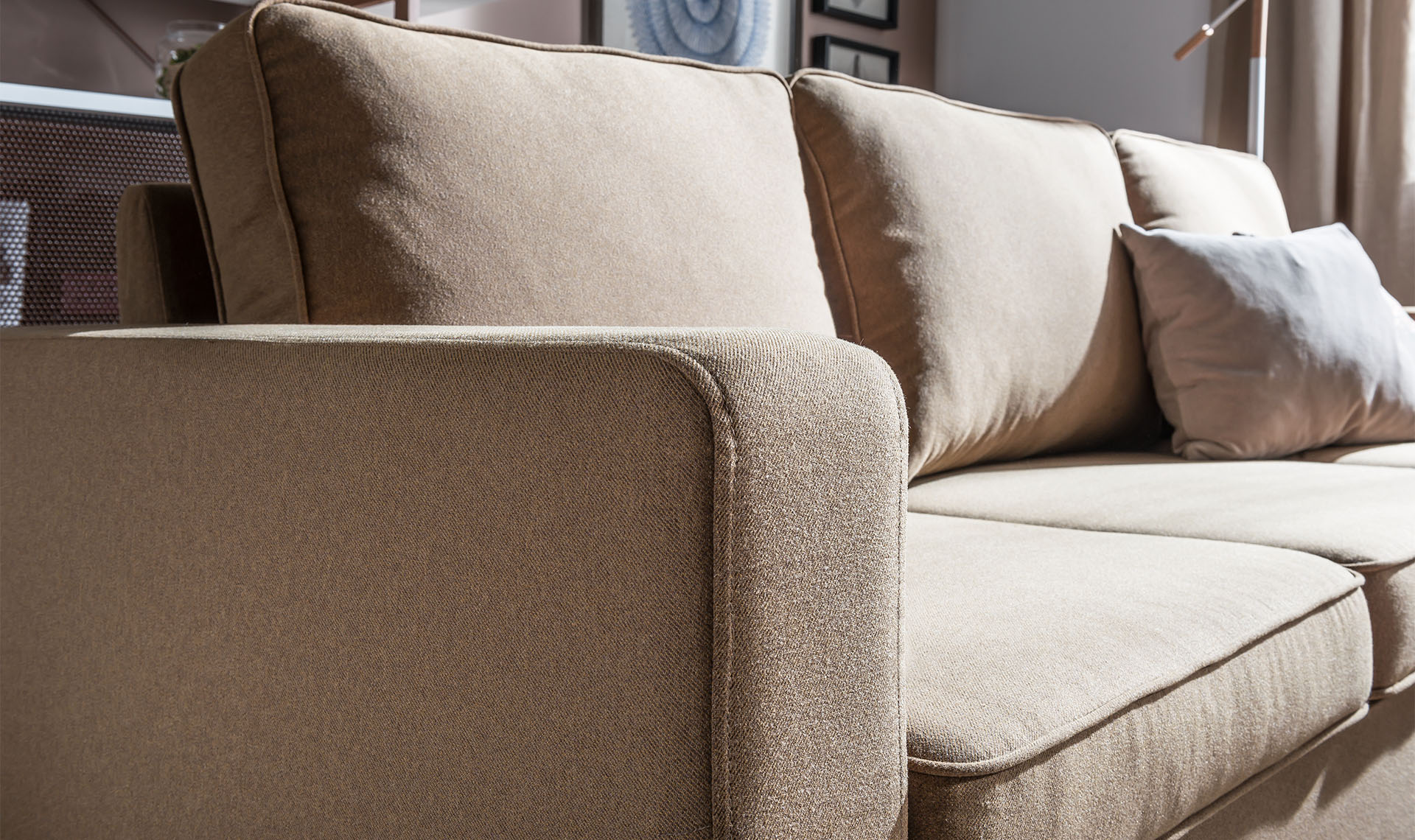 3-seat sofa with storage Noel arrangement