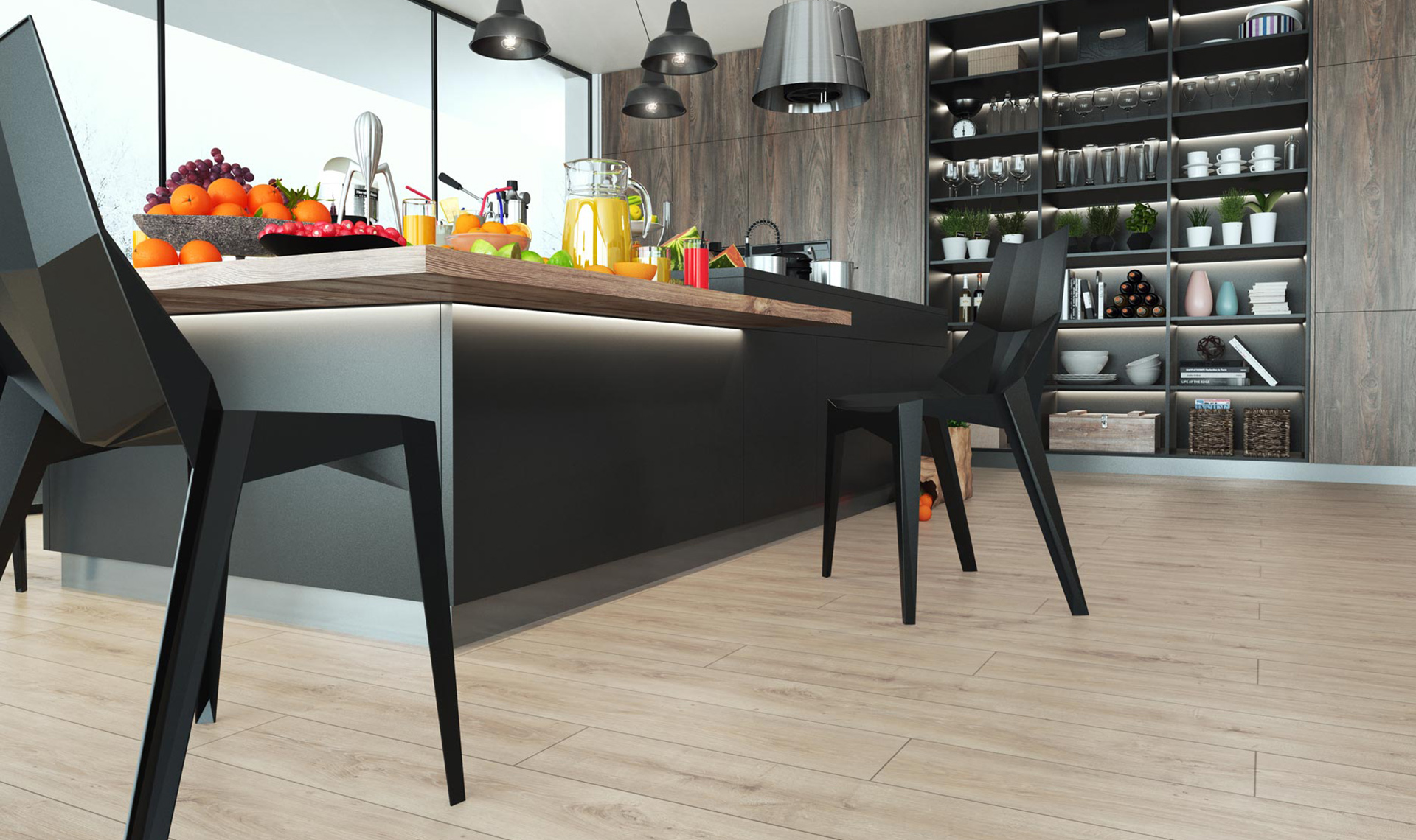 Hevo x Tomorrowland 別注 BRINDISI size48 Panele dąb horizon Swiss Krono 4591, AC5, gr. 10mm, 4V