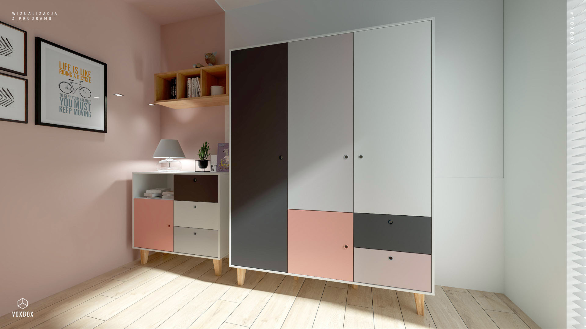3-door wardrobe Concept | VOX