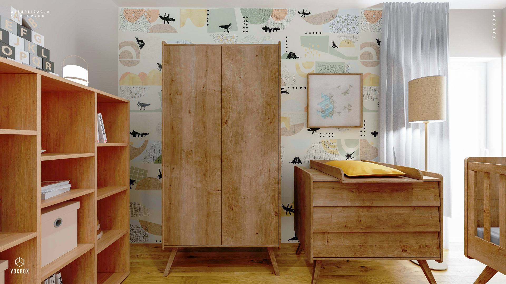 Szafa 2-drzwiowa Vintage | VOX