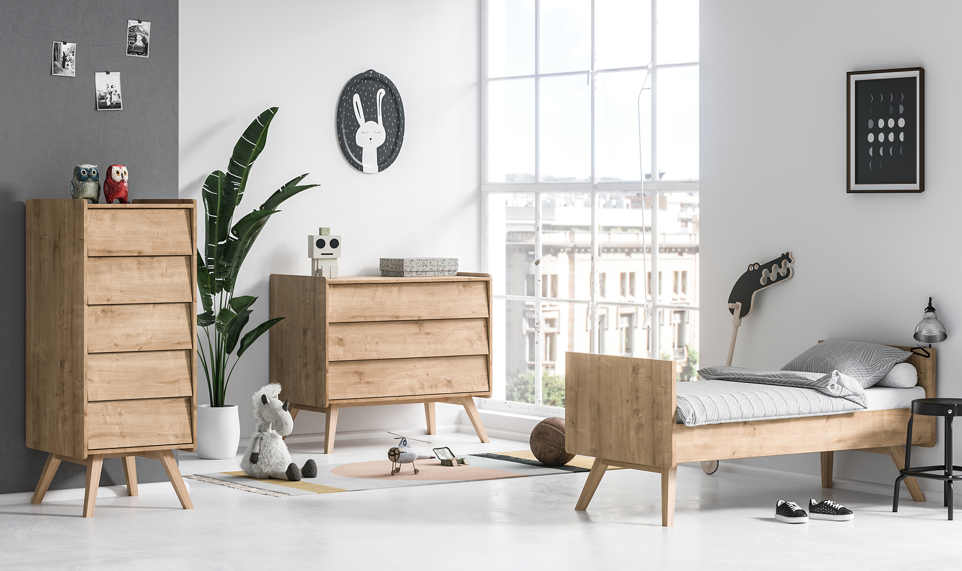 【送料無料】３点セット/ Vintage Style Dresser 送料無料】3点セット/ Vintage Style Dresser