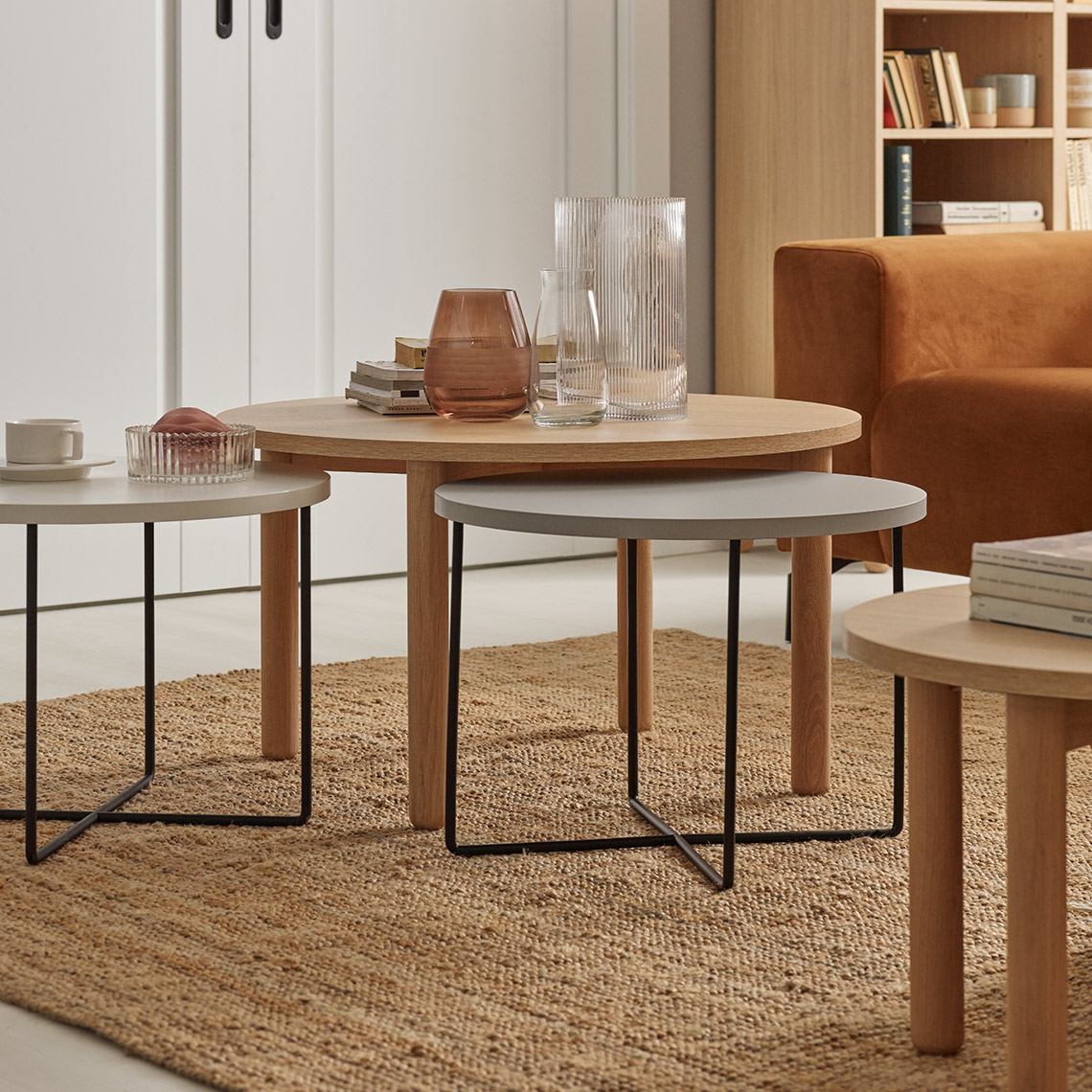 Low round coffee table Creative | VOX