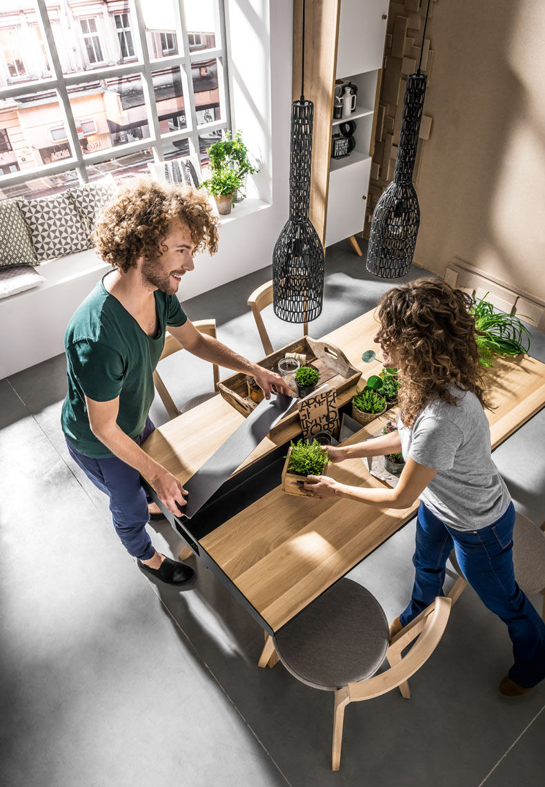 Table with drawers Nature | VOX