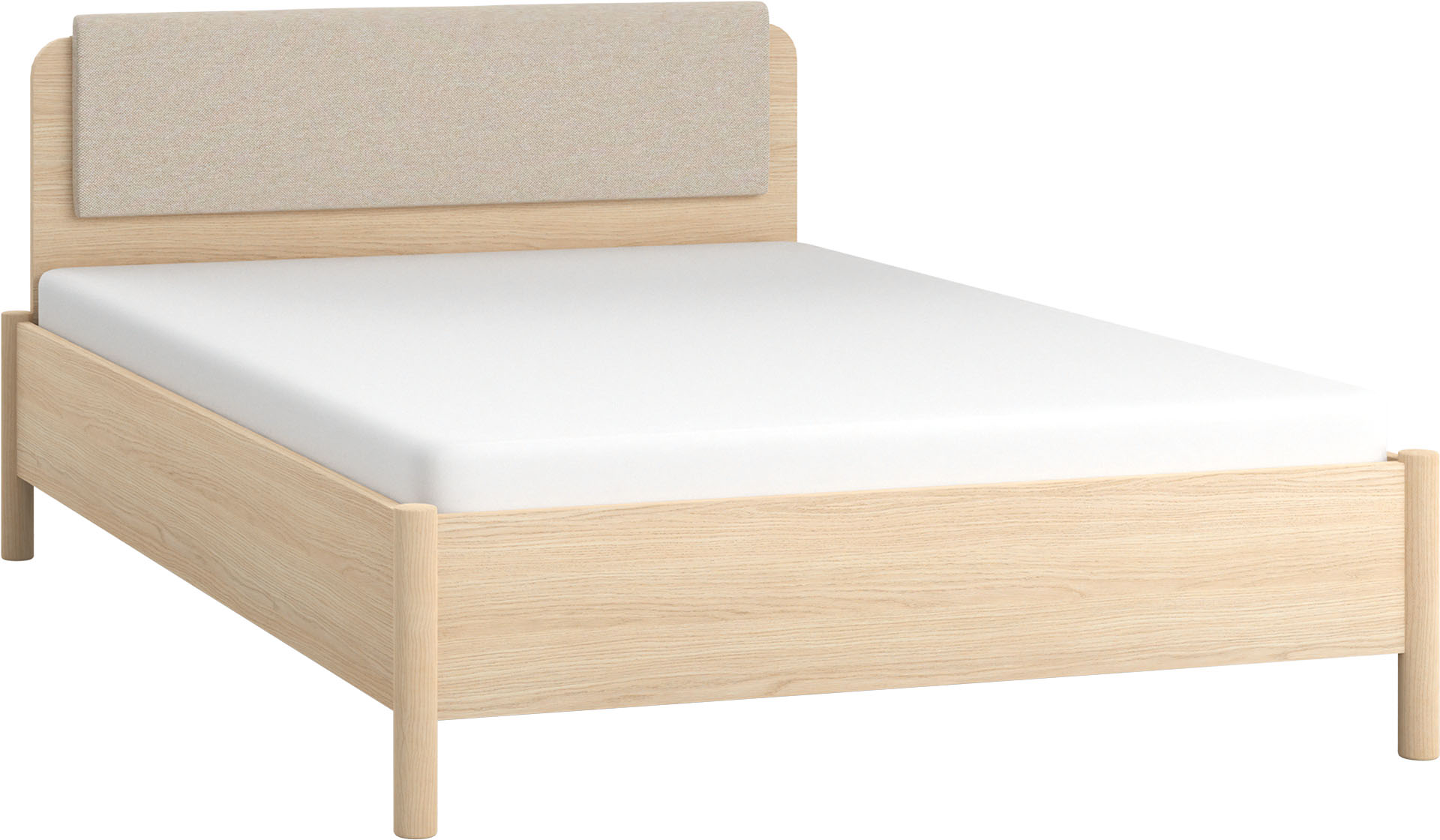 Rückenlehnenkissen für Bett mit geradem Kopfteil 140x200 OMM