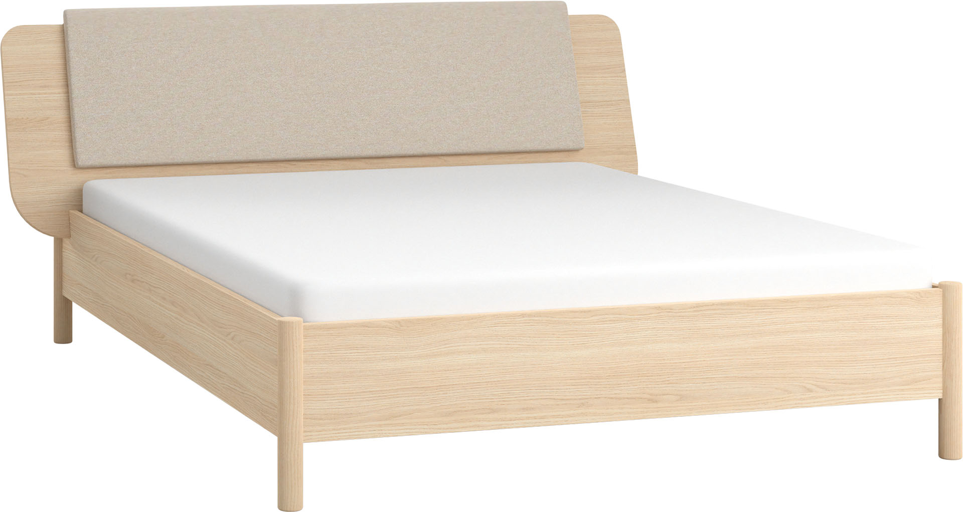 Rückenlehnenkissen für Bett mit breitem Kopfteil 160x200 OMM