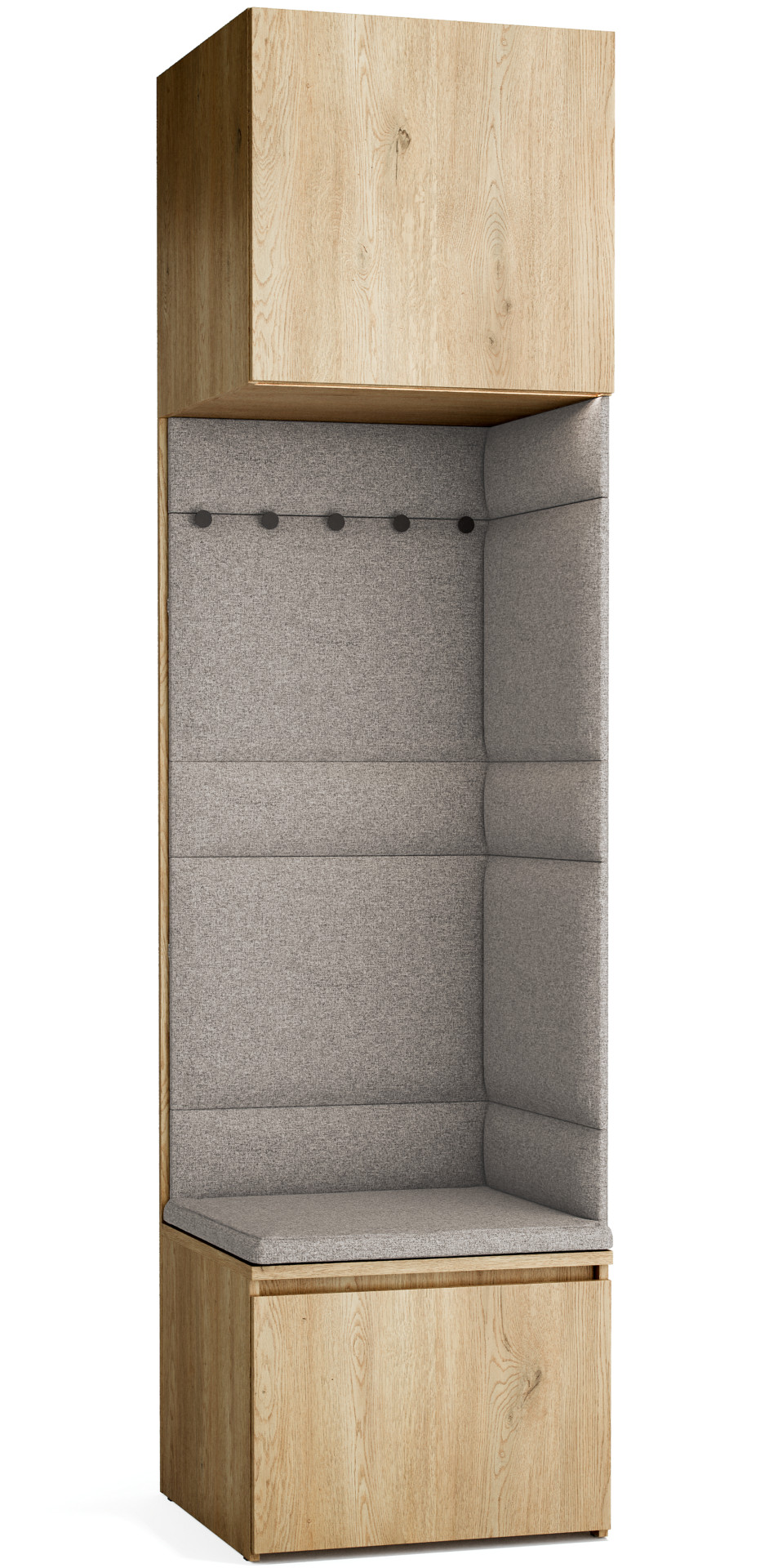 Hallway furniture set with shoe cabinet and seat 240 Stor | VOX