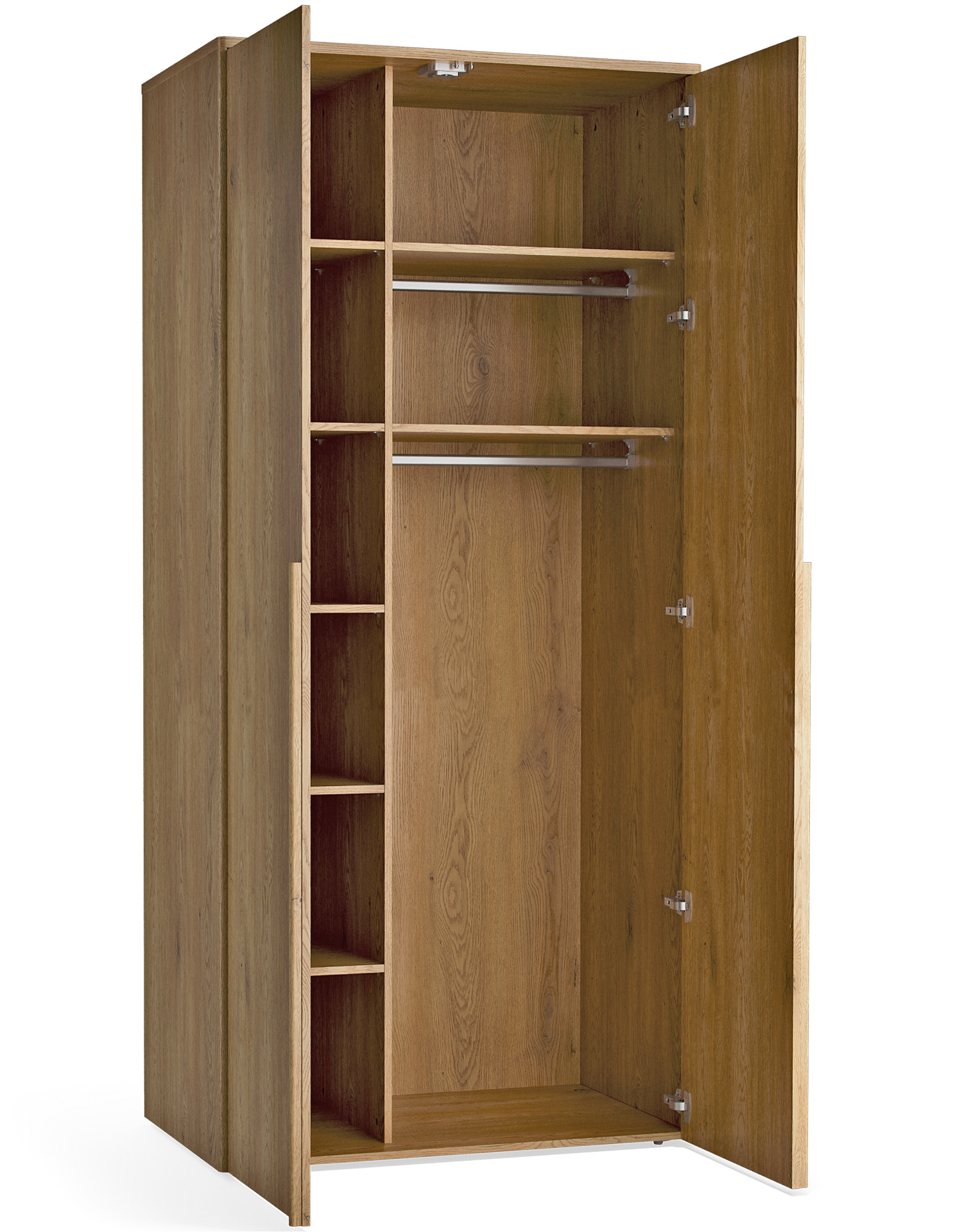 2-door wardrobe with lighting Well | VOX