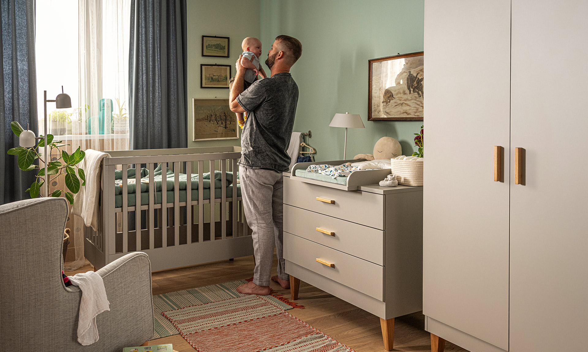 Cot bed 70x140 Lounge