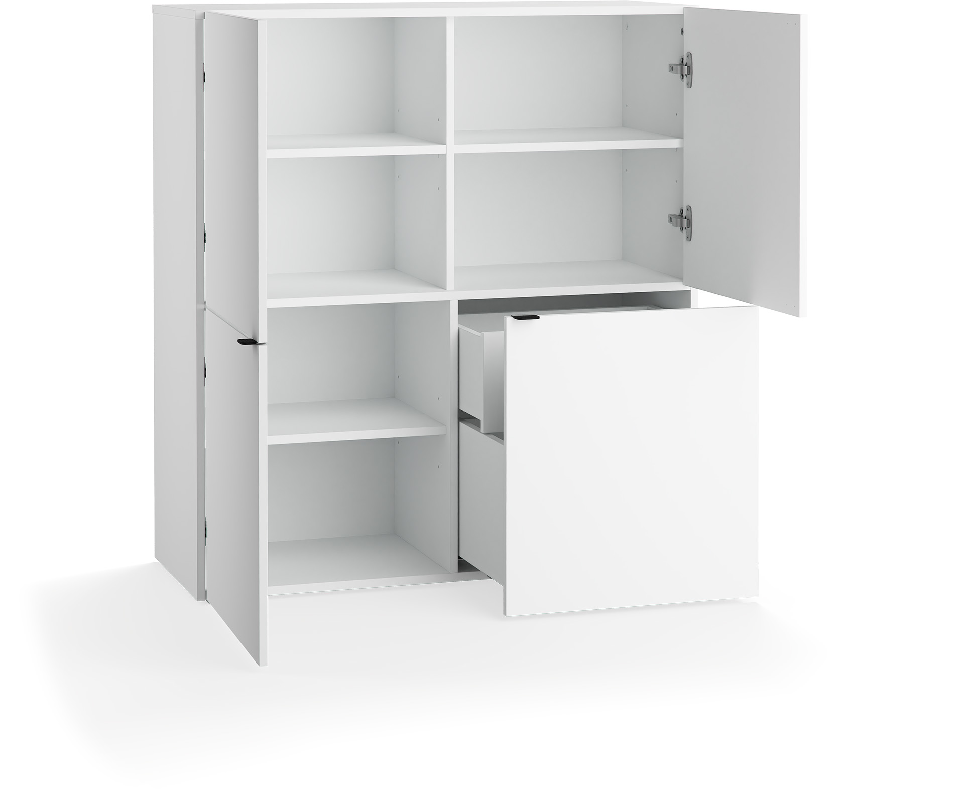 Kommode breit mit 2 Schubladen Young Users Next