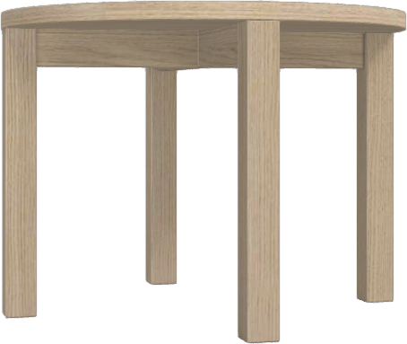 Low round coffee table Creative
