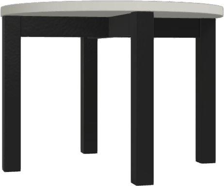 Low round coffee table Creative