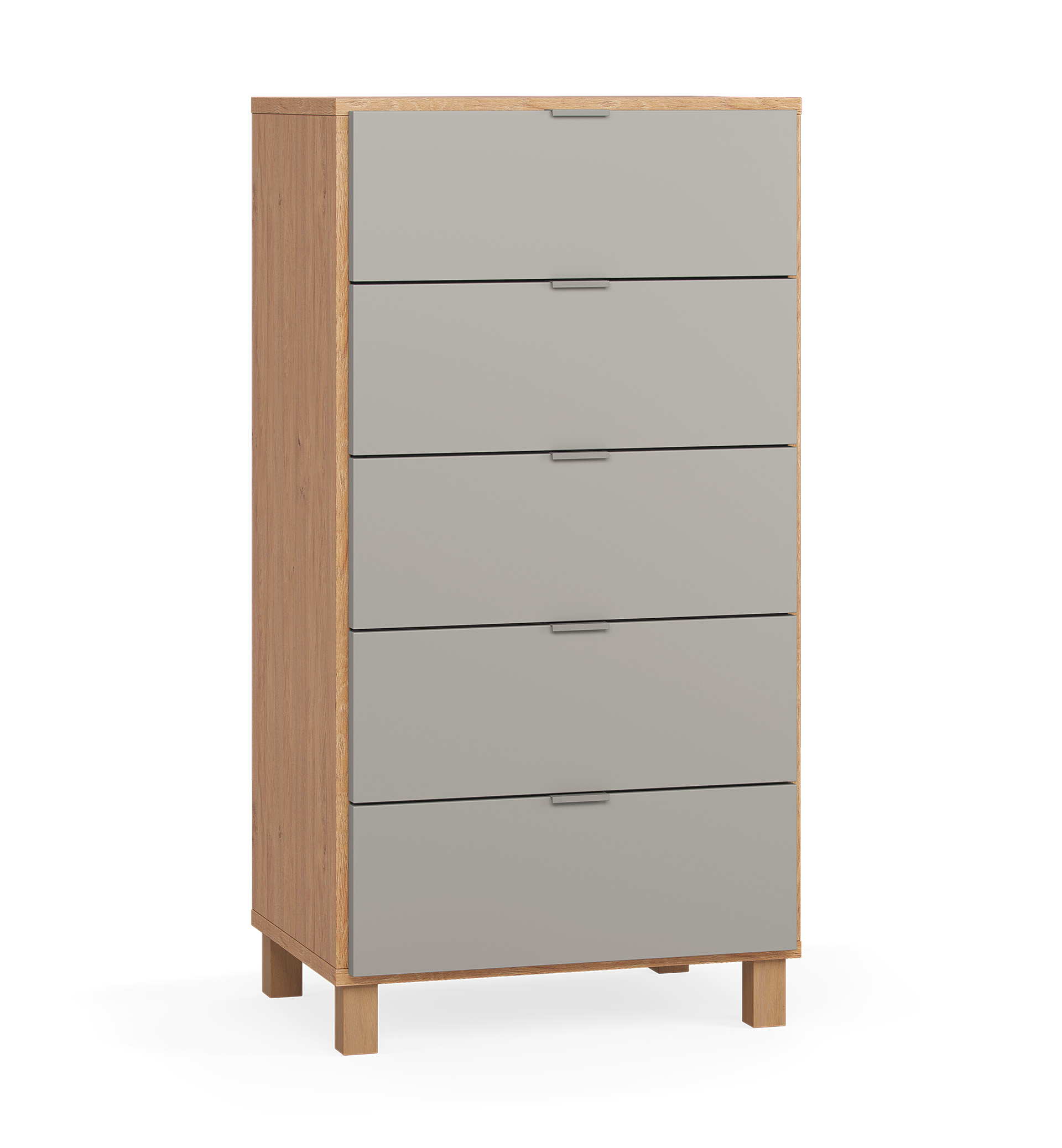 Komoda wąska z szufladami Simple