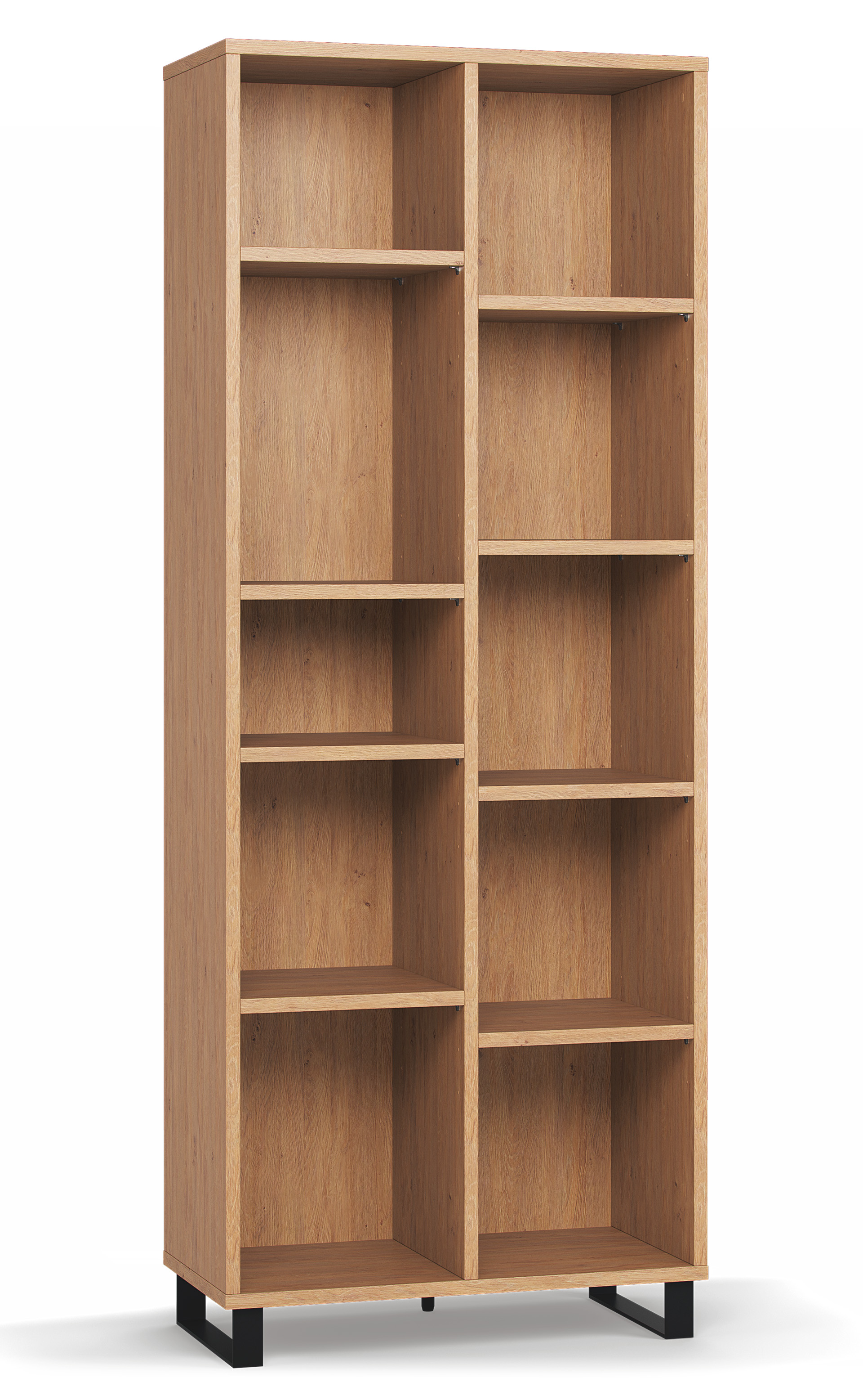 Regał wąski podwójny Simple