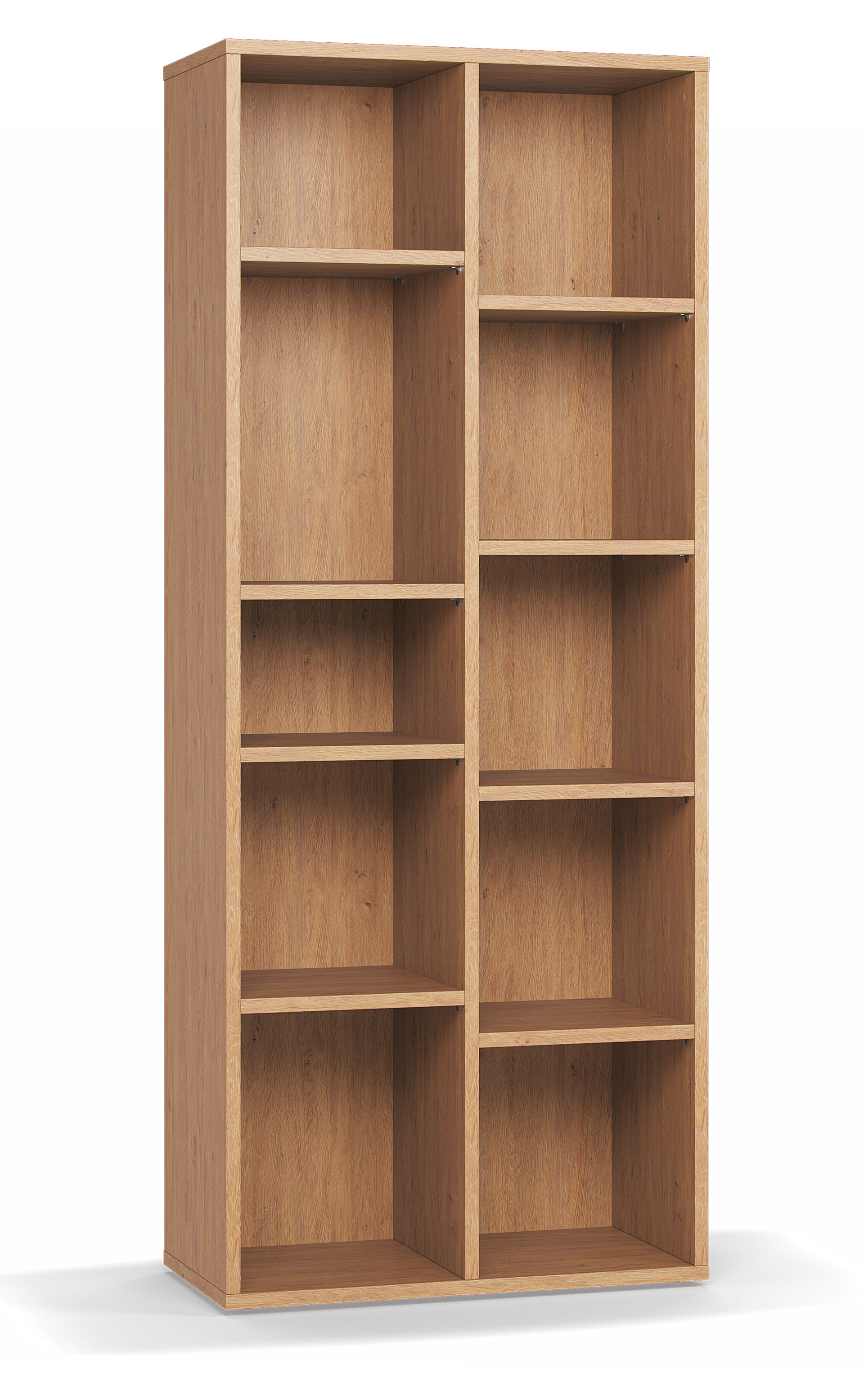 Regał wąski podwójny Simple