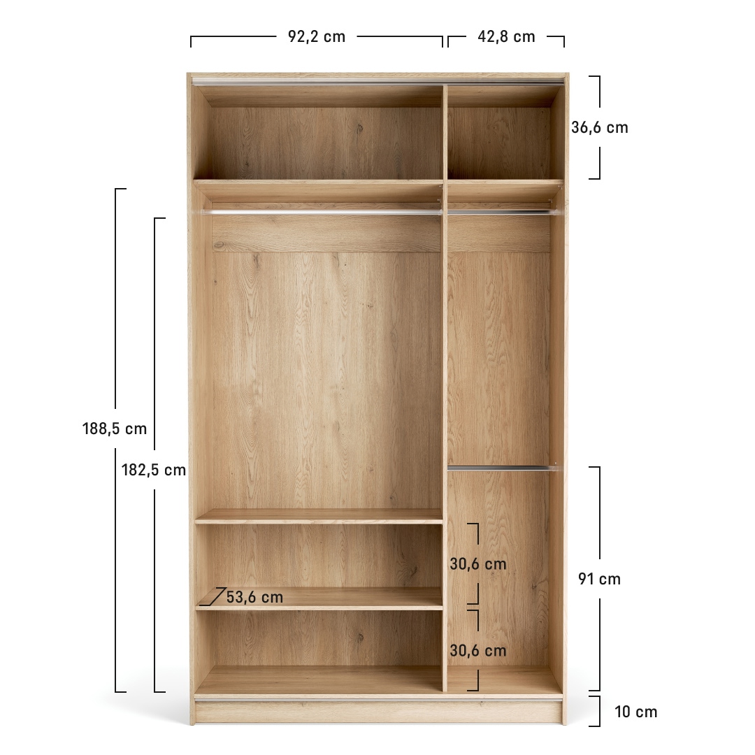 Kleiderschrank 140x240 Stor