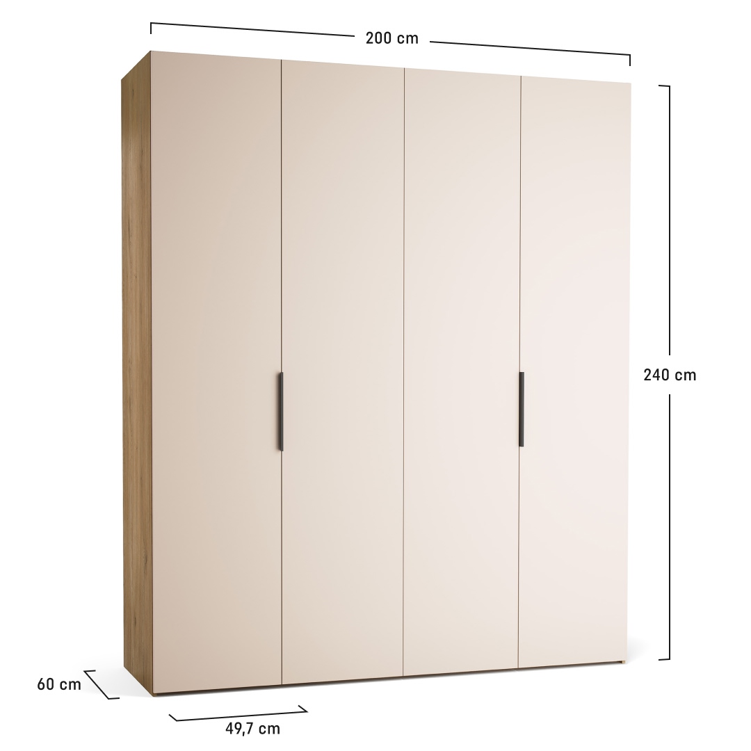 Kleiderschrank 200x240 Stor