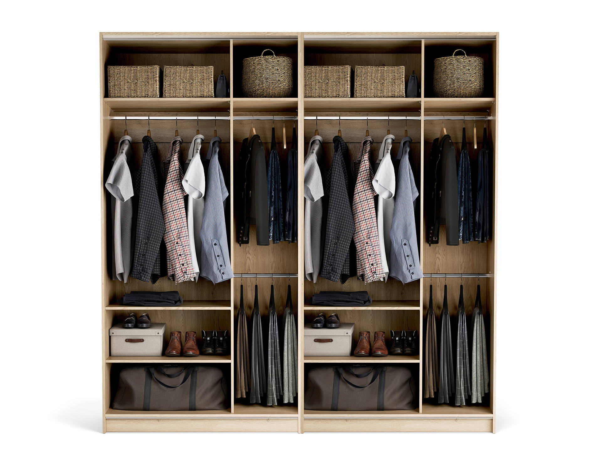Kleiderschrank 250x240 Stor