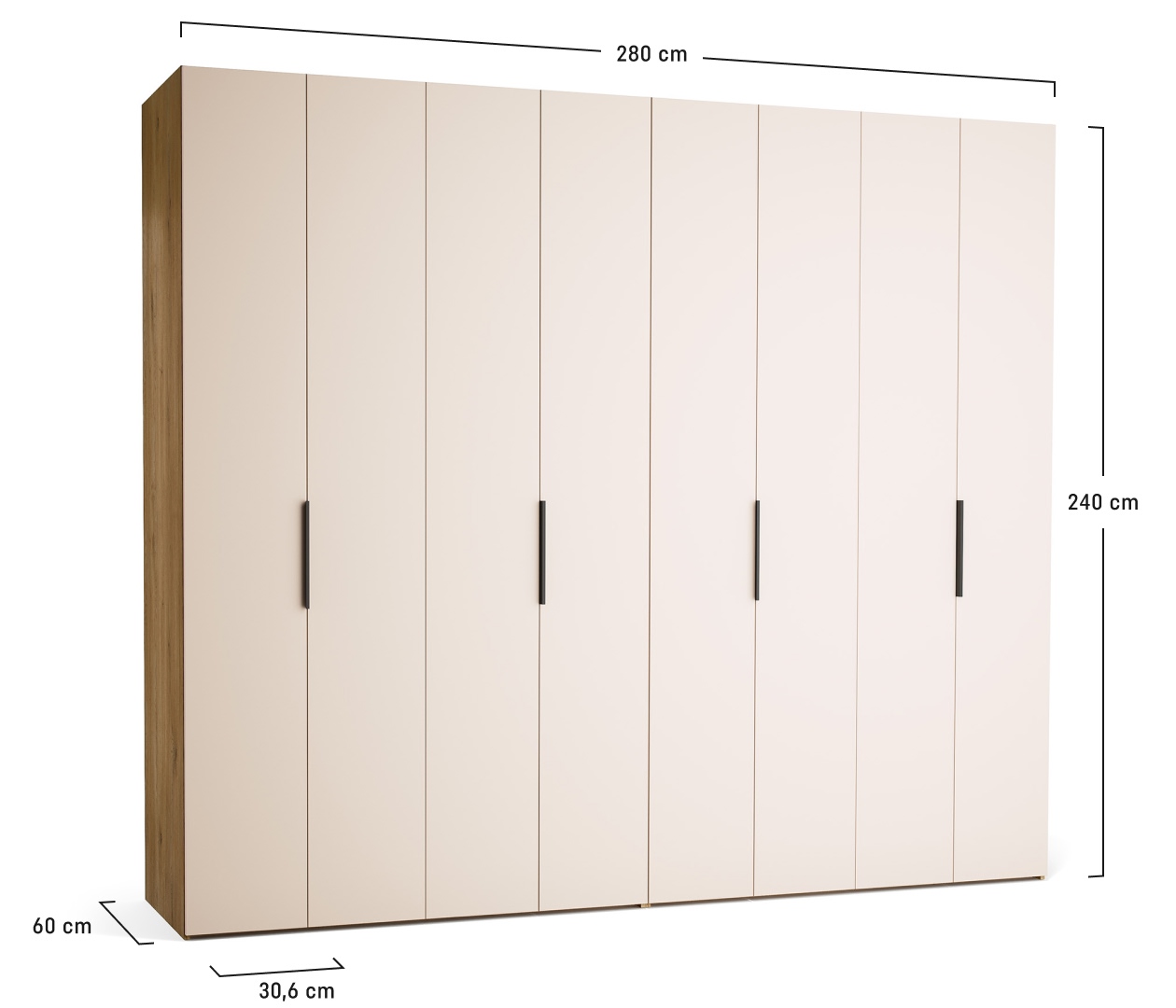 Kleiderschrank 280x240 Stor