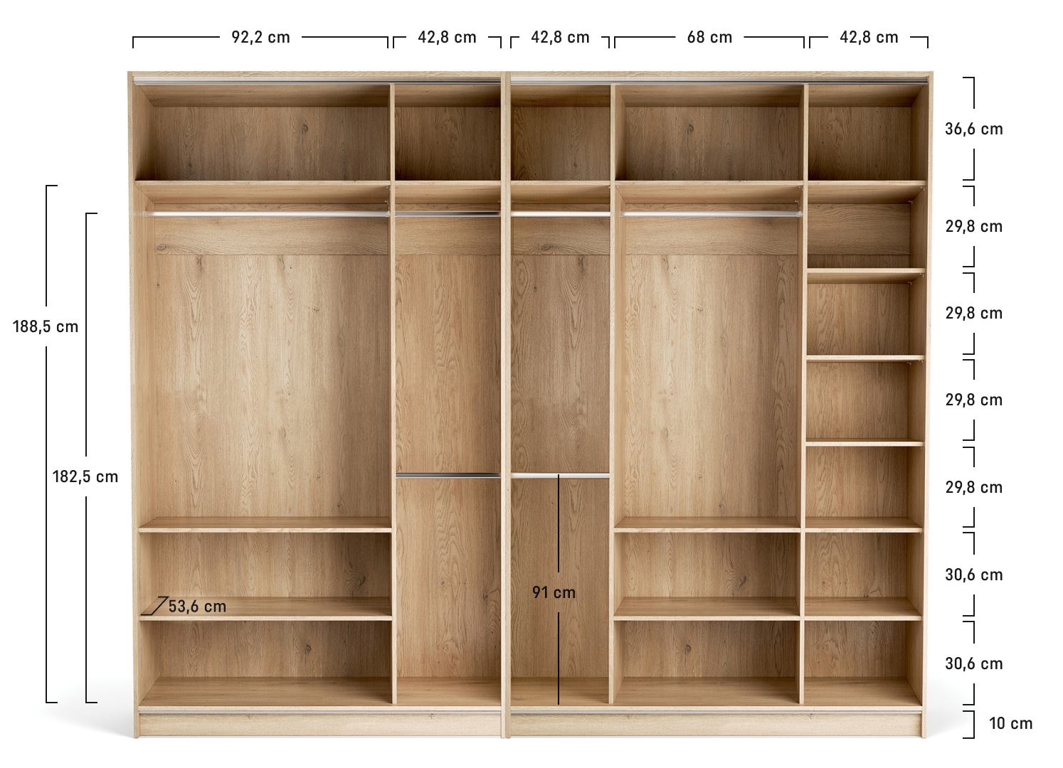 Kleiderschrank 300x240 Stor
