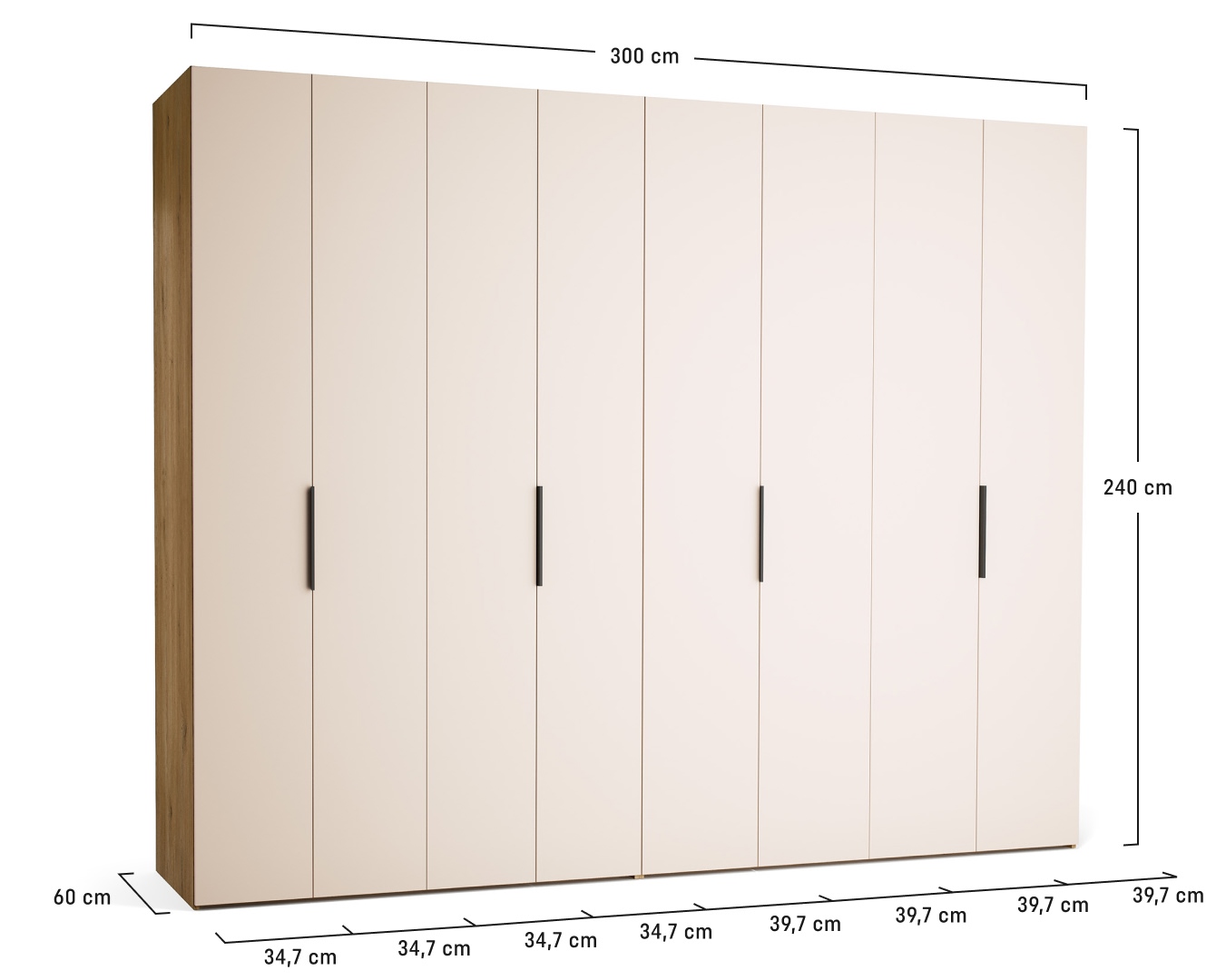 Kleiderschrank 300x240 Stor
