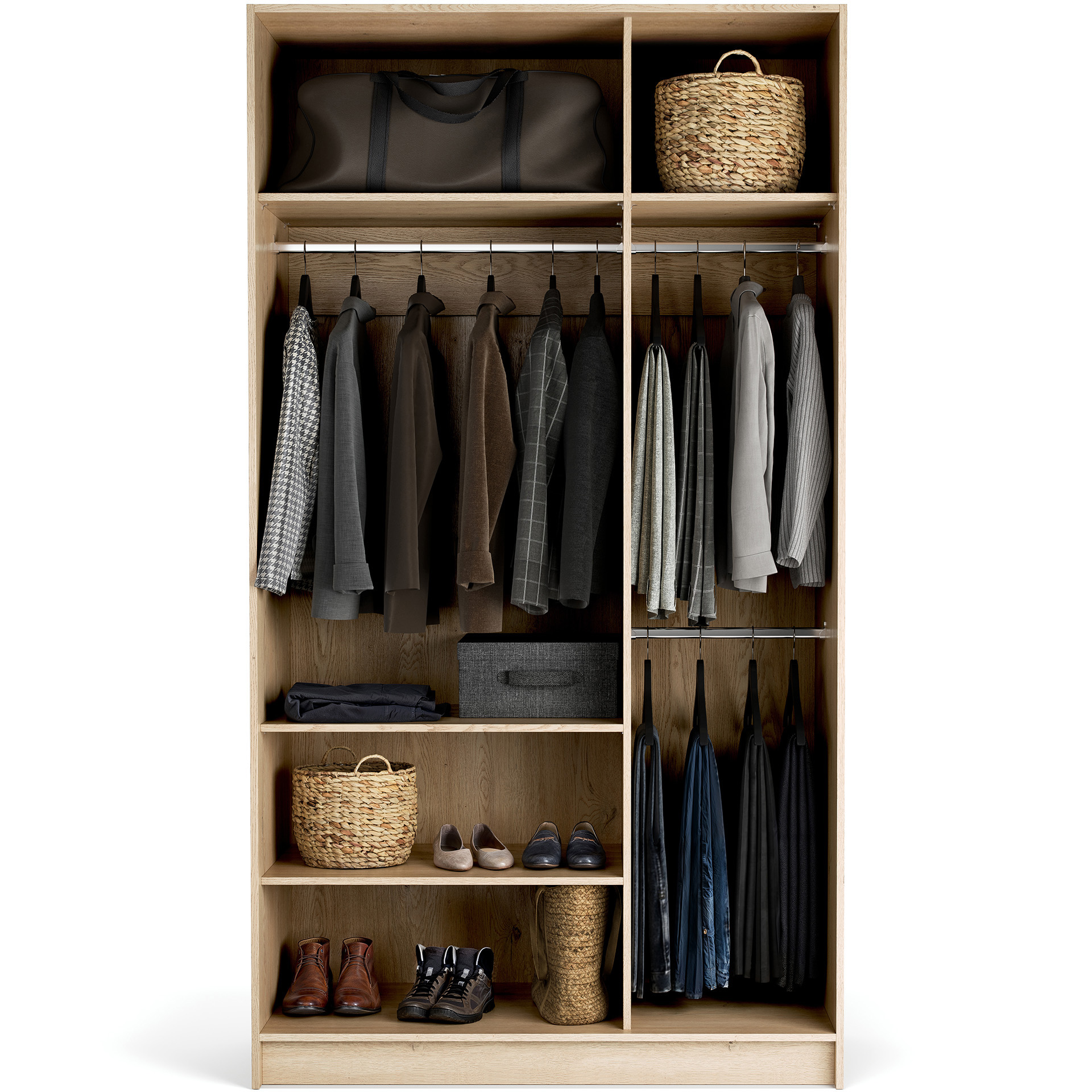 Open wardrobe 125x225 Stor | VOX