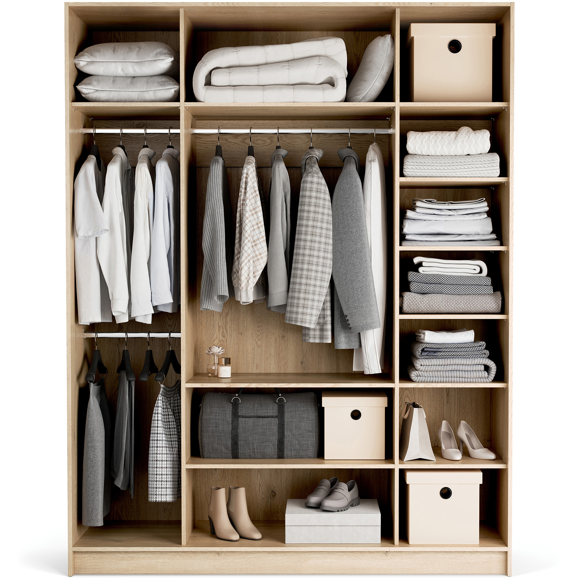 Open wardrobe 175x225 Stor | VOX