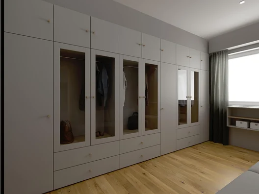 Elegancka garderoba w odcieniach szarości