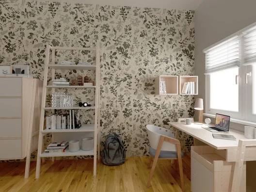 Minimalistyczny pokój dziecka inspirowany naturą