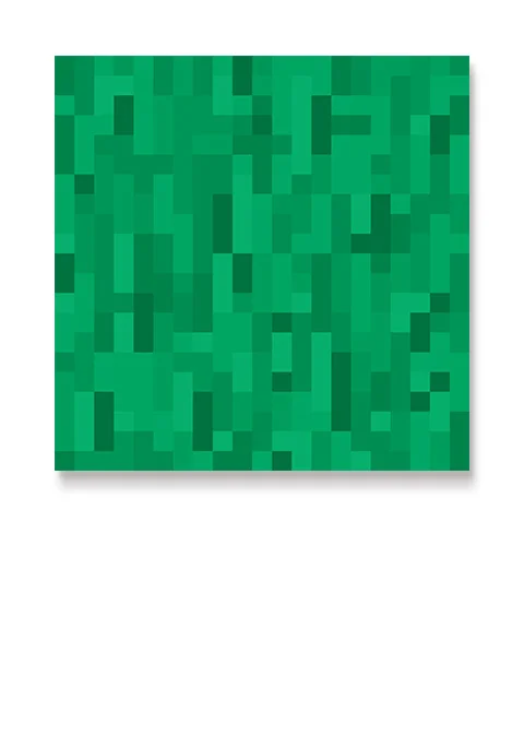 Pixel zielona