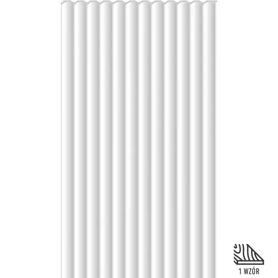 Lamele ścienne Linerio XS-Line Wave