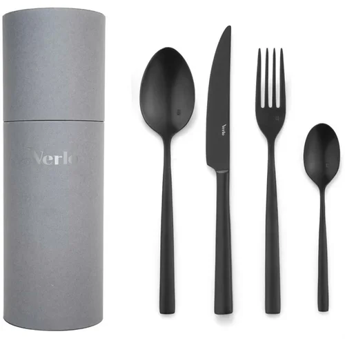 SU BLACK VERLO 24-piece cutlery set