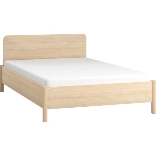 Lit 2 personnes avec appui-tête droit 140x200 OMM
