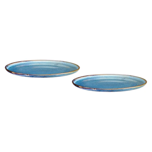 Flat plate 28 cm kpl. 2 pcs. Deep Blue